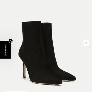 Veronica Beard Lisa Black Suede Boots- great condition!